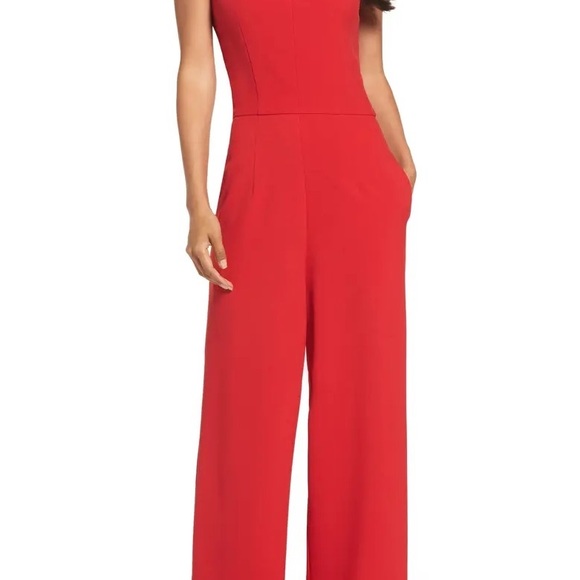 Julia Jordan twisted halter Neck jumpsuit size 10 - Picture 2 of 2